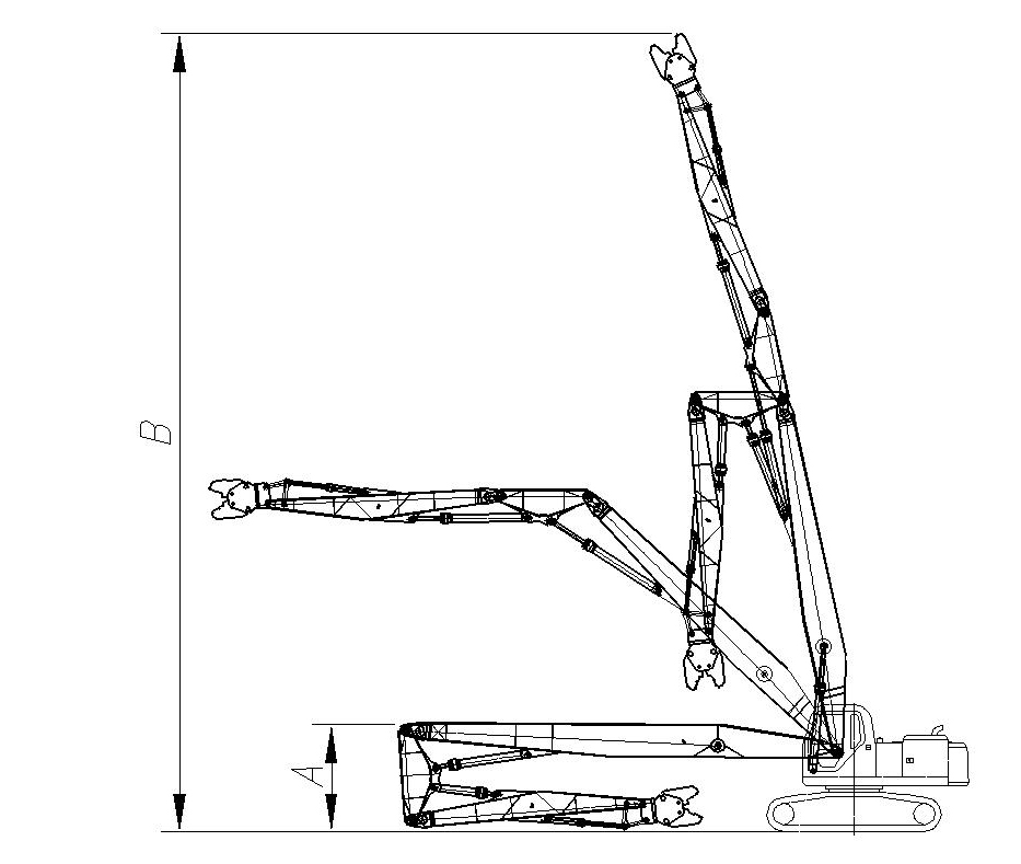 作業范圍模擬圖 作業范圍模擬圖